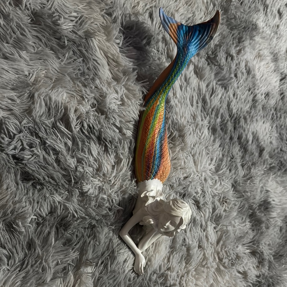 Colorful Mermaid Figurine